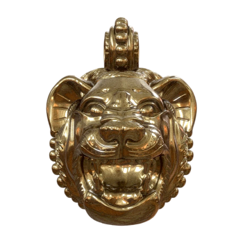古希腊金狮头吊坠（支持3D模型）