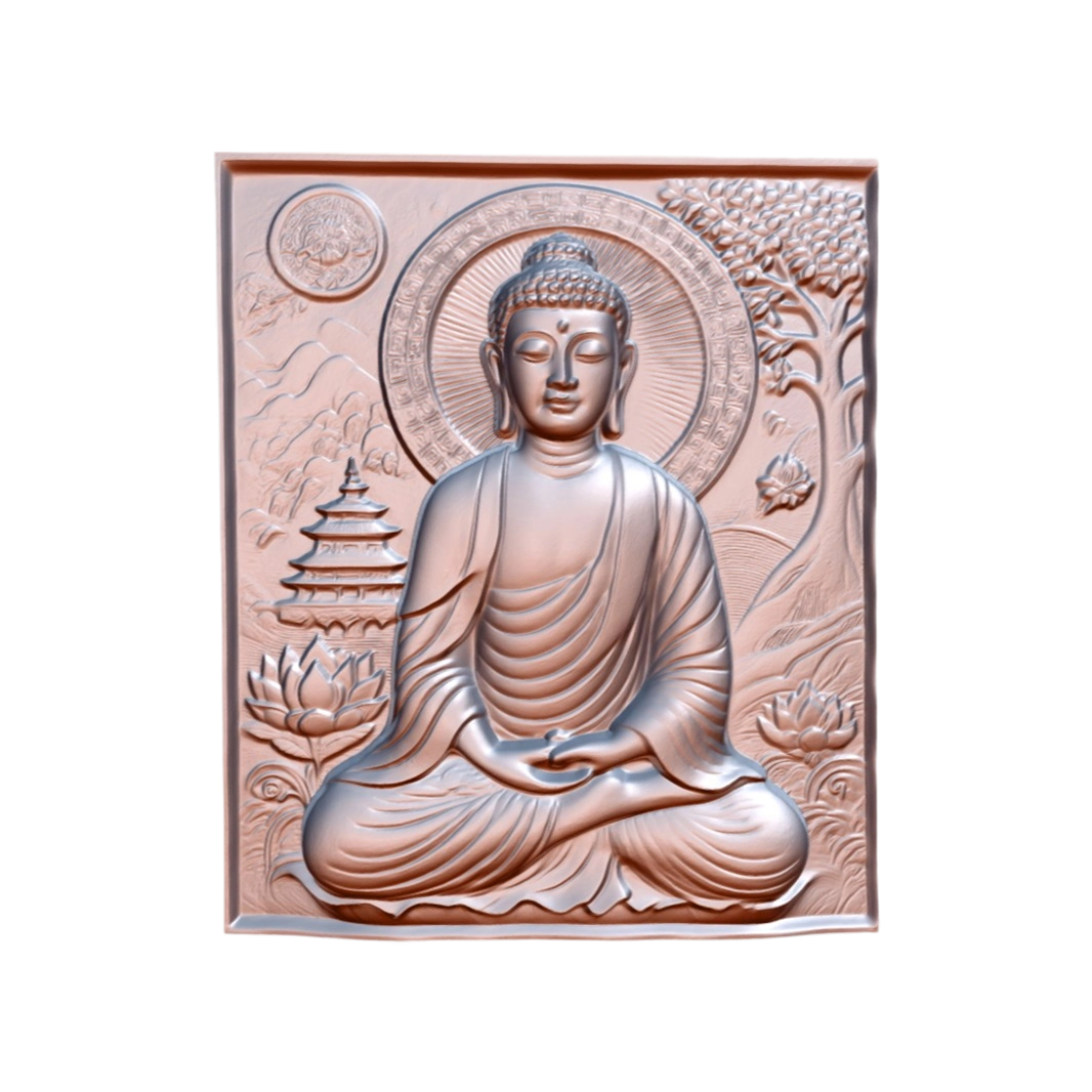 金属浮雕 释迦牟尼坐像 | 雕塑,雕像,浮雕,浮雕3D模型,释迦牟尼,释迦牟尼坐像,金属浮雕,释迦牟尼雕塑,3D模型,3D打印,3D素材,obj,glTF,fbx,dae,stl,3ds,glb,usdz,3dmax,blender模型,VisionPro,3D建模,3D扫描,3d打印模型