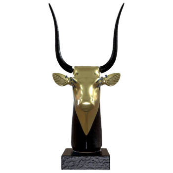 哈索尔牛雕像（可3D打印）