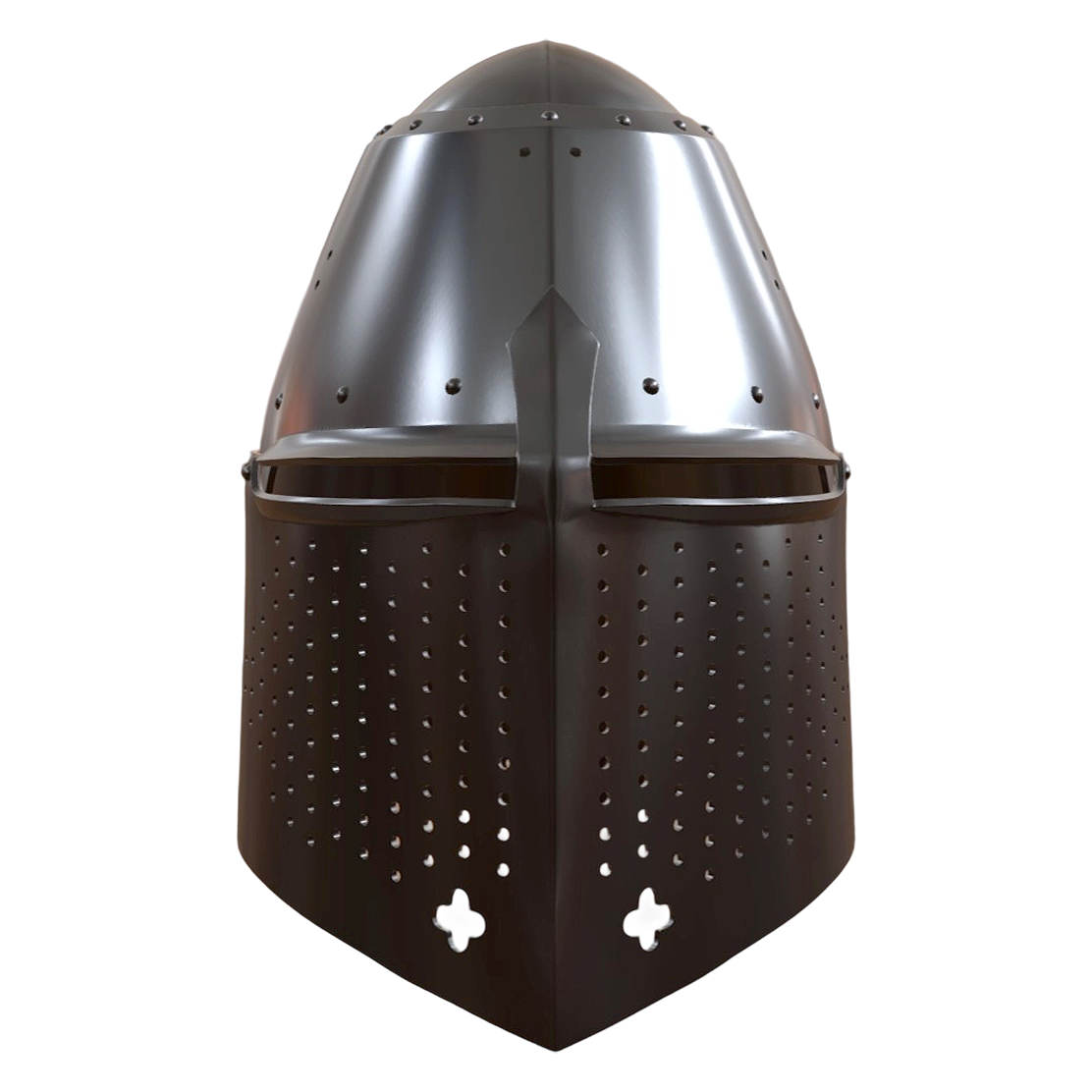 理查德·彭布里奇爵士的头盔（可3D打印） | 头盔,盔甲,头盔3D模型,支持3D模型,骑士头盔,理查德·彭布里奇爵士,理查德·彭布里奇,理查德·彭布里奇头盔,3D模型,3D打印,3D素材,obj,glTF,fbx,dae,stl,3ds,glb,usdz,3dmax,blender模型,VisionPro,3D建模,3D扫描,3d打印模型