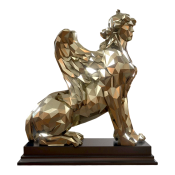 抽象装饰 狮身人面像（可3D打印）