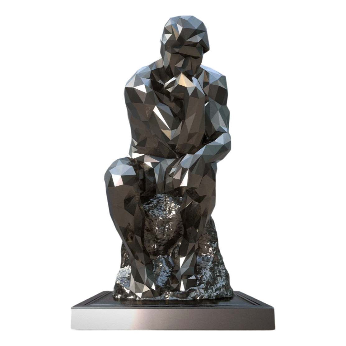 抽象装饰 思考者（可3D打印） | 摆件,装饰,摆件3D模型,装饰摆件,思考者,抽象装饰,支持3D模型,思考者装饰,3D模型,3D打印,3D素材,obj,glTF,fbx,dae,stl,3ds,glb,usdz,3dmax,blender模型,VisionPro,3D建模,3D扫描,3d打印模型