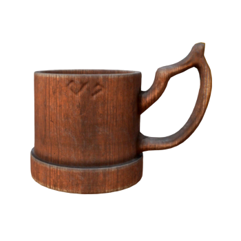 海盗酒吧复古木酒杯