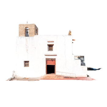 老旧的圣安娜德拉约亚教堂