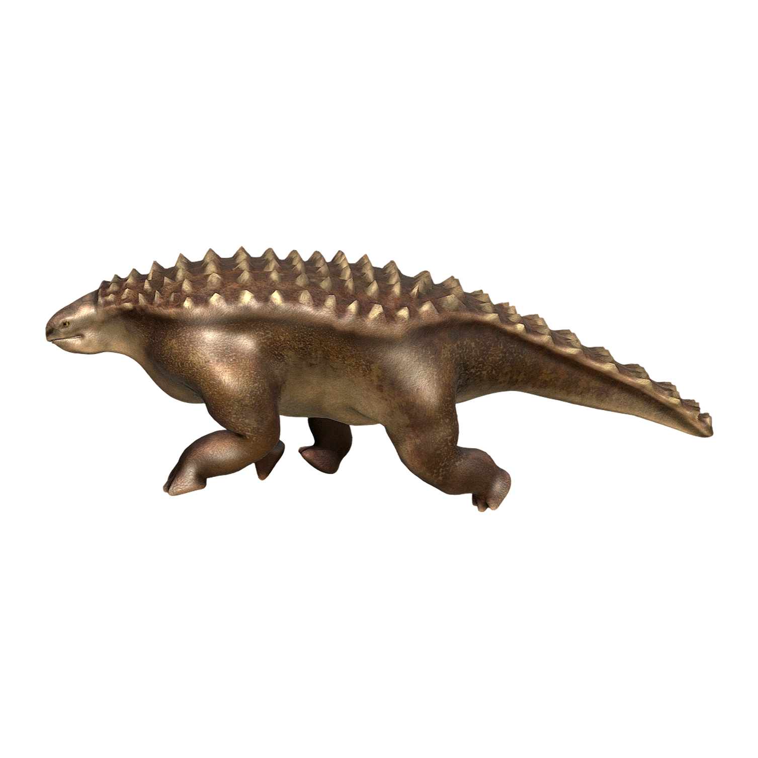 结节龙(3D动画模型）3D模型预览图，支持stl,blend,fbx,glb,gltf格式下载
