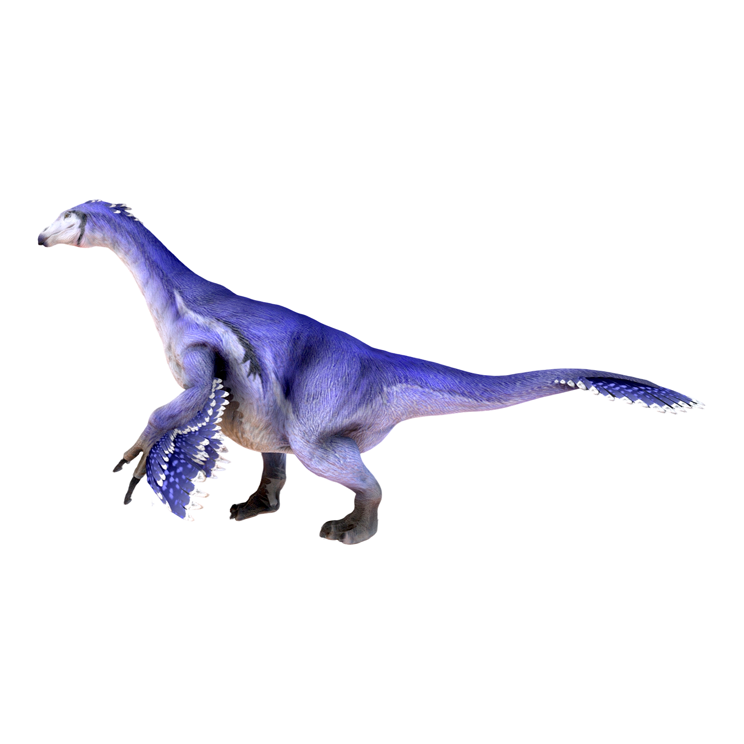 镰刀龙（3D动画模型）3D模型预览图，支持gltf,stl,blend,fbx,glb格式下载