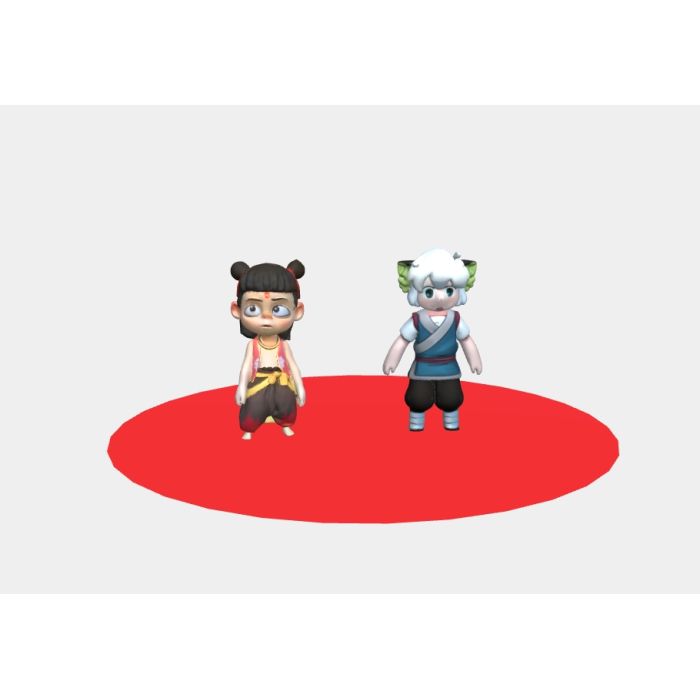 哪吒 | 哪吒,3D模型,3D打印,3D素材,obj,glTF,fbx,dae,stl,3ds,glb,usdz,3dmax,blender模型,VisionPro,3D建模,3D扫描,3d打印模型