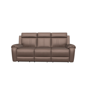 三人电动 recliner 沙发