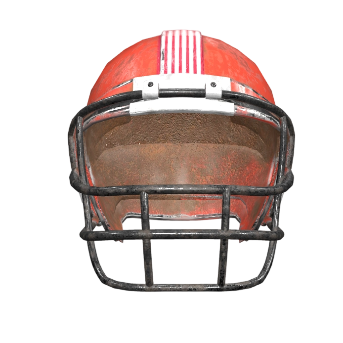 美式橄榄球头盔 | ,体育装备建模,防护头盔还原,运动器材质感,橄榄球面罩细节,写实竞技道具,团队标识头盔,体育场景资产,3D模型,3D打印,3D素材,obj,glTF,fbx,dae,stl,3ds,glb,usdz,3dmax,blender模型,VisionPro,3D建模,3D扫描,3d打印模型