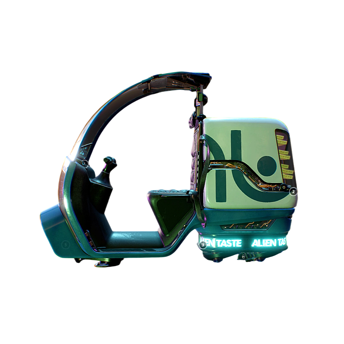 悬浮配送载具 | 3D,悬浮配送载具模型,Alt,Delivery,Hover,MP-1,科幻运输工具,未来物流载具,3D模型,3D打印,3D素材,obj,glTF,fbx,dae,stl,3ds,glb,usdz,3dmax,blender模型,VisionPro,3D建模,3D扫描,3d打印模型