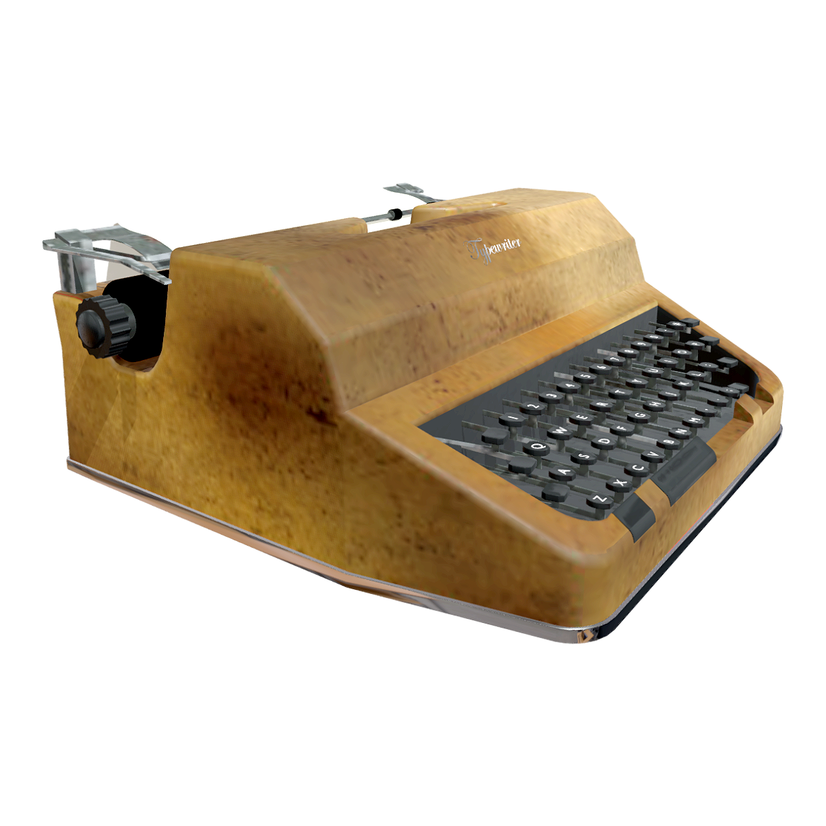 复古打字机 | 复古,打字机,打字机3D模型,复古打字机,打字机器,3D模型,3D打印,3D素材,obj,glTF,fbx,dae,stl,3ds,glb,usdz,3dmax,blender模型,VisionPro,3D建模,3D扫描,3d打印模型