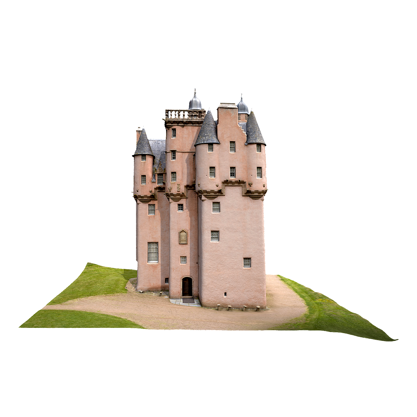 苏格兰粉色古堡克雷吉瓦堡（Craigievar Castle） | 苏格兰,城堡,CraigievarCastle,克雷吉瓦城堡,苏格兰城堡,古堡,苏格兰旅游景点,粉色古堡,苏格兰建筑,克雷吉瓦堡,3D模型,3D打印,3D素材,obj,glTF,fbx,dae,stl,3ds,glb,usdz,3dmax,blender模型,VisionPro,3D建模,3D扫描,3d打印模型