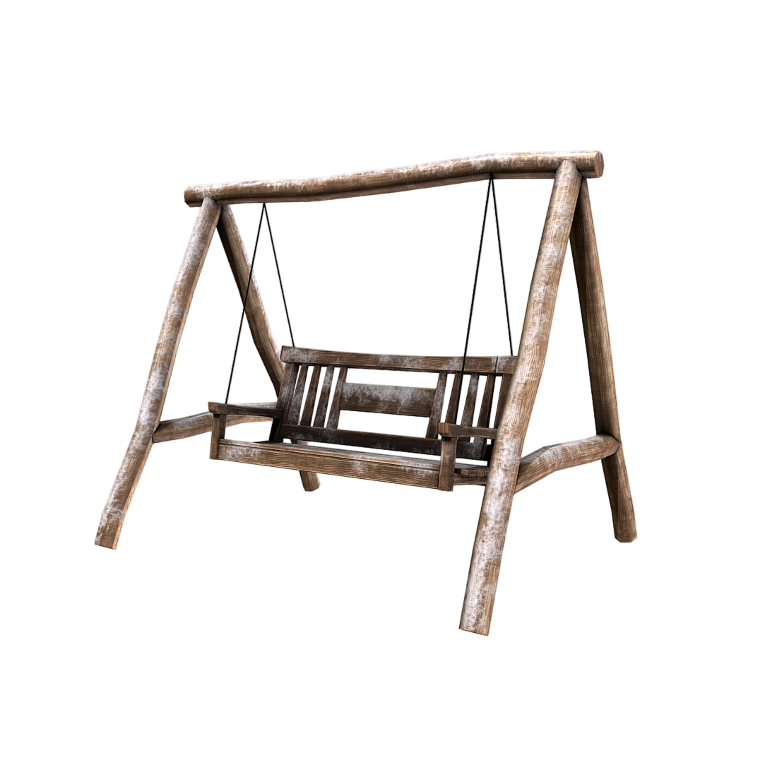 户外木制秋千 | 乡村风,秋千,庭院秋千,户外秋千,木制秋千,木制吊椅,休闲设备,原木家具,原木秋千,3D模型,3D打印,3D素材,obj,glTF,fbx,dae,stl,3ds,glb,usdz,3dmax,blender模型,VisionPro,3D建模,3D扫描,3d打印模型