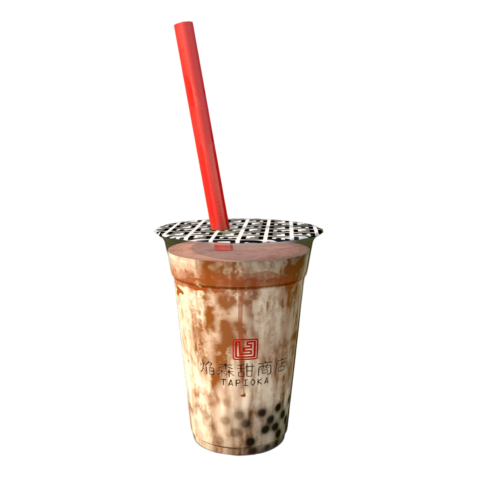 一杯珍珠奶茶 | 饮料,饮品,珍珠奶茶,木薯奶茶,波霸奶茶,奶茶,BubbleTea,3D模型,3D打印,3D素材,obj,glTF,fbx,dae,stl,3ds,glb,usdz,3dmax,blender模型,VisionPro,3D建模,3D扫描,3d打印模型