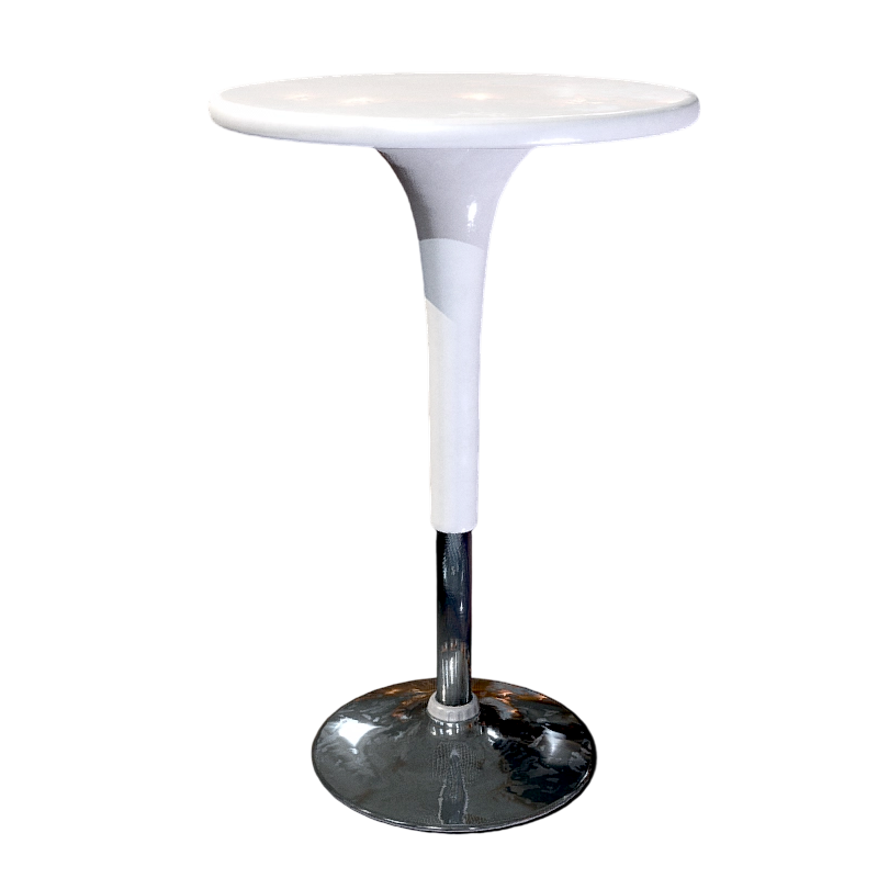 白色圆形升降吧台桌 | 桌子,酒吧,白色家具,升降桌,吧台桌,吧台,圆形桌,升降吧台桌,飞碟桌,3D模型,3D打印,3D素材,obj,glTF,fbx,dae,stl,3ds,glb,usdz,3dmax,blender模型,VisionPro,3D建模,3D扫描,3d打印模型