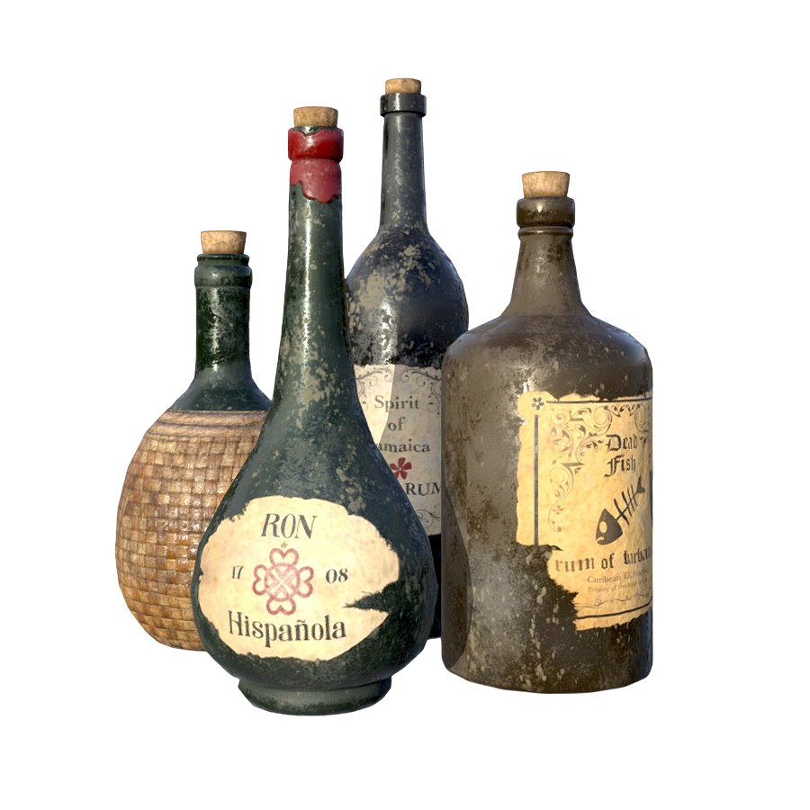 朗姆酒瓶 | 酒,酒具,酒瓶,威士忌,朗姆酒瓶,酒瓶子,朗姆酒,海盗之酒,烈酒,糖酒,3D模型,3D打印,3D素材,obj,glTF,fbx,dae,stl,3ds,glb,usdz,3dmax,blender模型,VisionPro,3D建模,3D扫描,3d打印模型