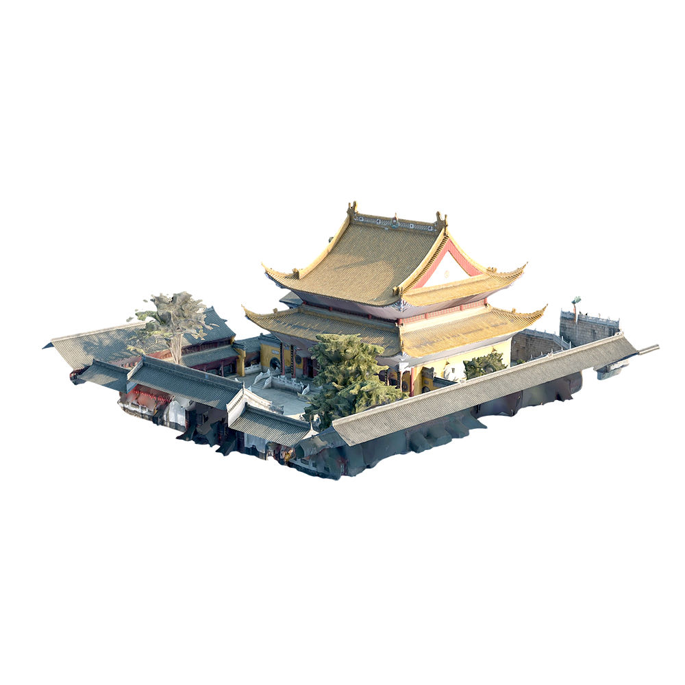 金山寺大雄宝殿3D模型渲染 | 寺庙,古建筑,寺庙建筑,佛教建筑,金山寺,中国建筑,大雄宝殿,航拍建模,东晋建筑,佛教古刹,3D模型,3D打印,3D素材,obj,glTF,fbx,dae,stl,3ds,glb,usdz,3dmax,blender模型,VisionPro,3D建模,3D扫描,3d打印模型