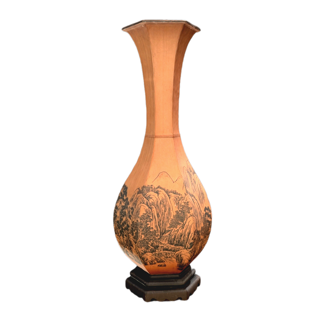 《溪山静远》花瓶 | 文物,古董,艺术品,古玩,现代设计,宝庆竹刻,张宗凡,传统手工艺,雕刻技艺,《溪山静远》花瓶,3D模型,3D打印,3D素材,obj,glTF,fbx,dae,stl,3ds,glb,usdz,3dmax,blender模型,VisionPro,3D建模,3D扫描,3d打印模型