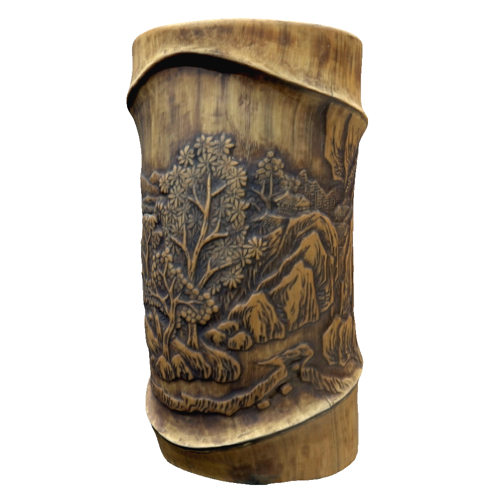 《文采风流》浮雕竹筒 | 艺术品,装饰,工艺品,浮雕,非物质文化遗产,中国传统文化,浮雕竹筒,雕刻技艺,浮雕竹筒3D,中国传统手工艺,3D模型,3D打印,3D素材,obj,glTF,fbx,dae,stl,3ds,glb,usdz,3dmax,blender模型,VisionPro,3D建模,3D扫描,3d打印模型