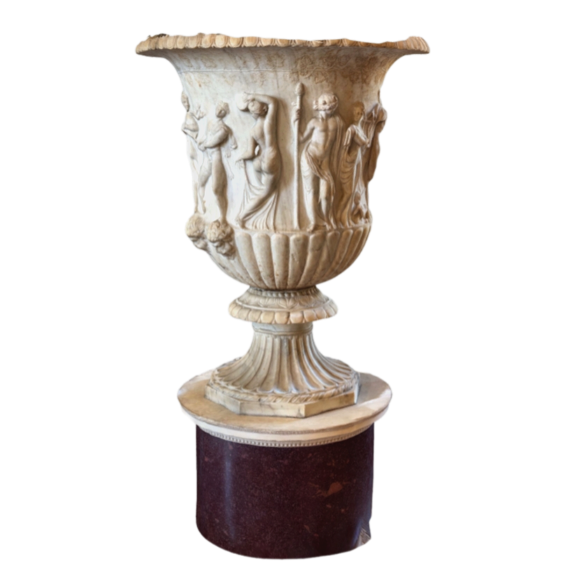 博尔盖塞花瓶 | 文物,大理石,古董,艺术品,花瓶3D模型,花瓶,容器,雕刻,瓶子,酒神狄俄尼索斯,3D模型,3D打印,3D素材,obj,glTF,fbx,dae,stl,3ds,glb,usdz,3dmax,blender模型,VisionPro,3D建模,3D扫描,3d打印模型