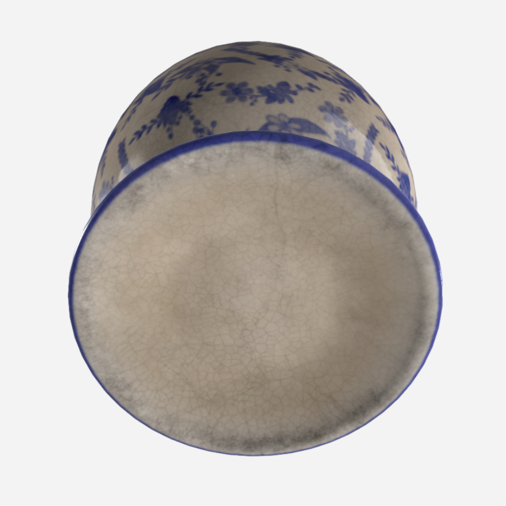 古董陶瓷花瓶3D模型AR文物博物馆展品青花瓷 | AR文物,文物,古董,陶瓷花瓶,博物馆,青花瓷,3D模型,3D打印,3D素材,obj,glTF,fbx,dae,stl,3ds,glb,usdz,3dmax,blender模型,VisionPro,3D建模,3D扫描,3d打印模型