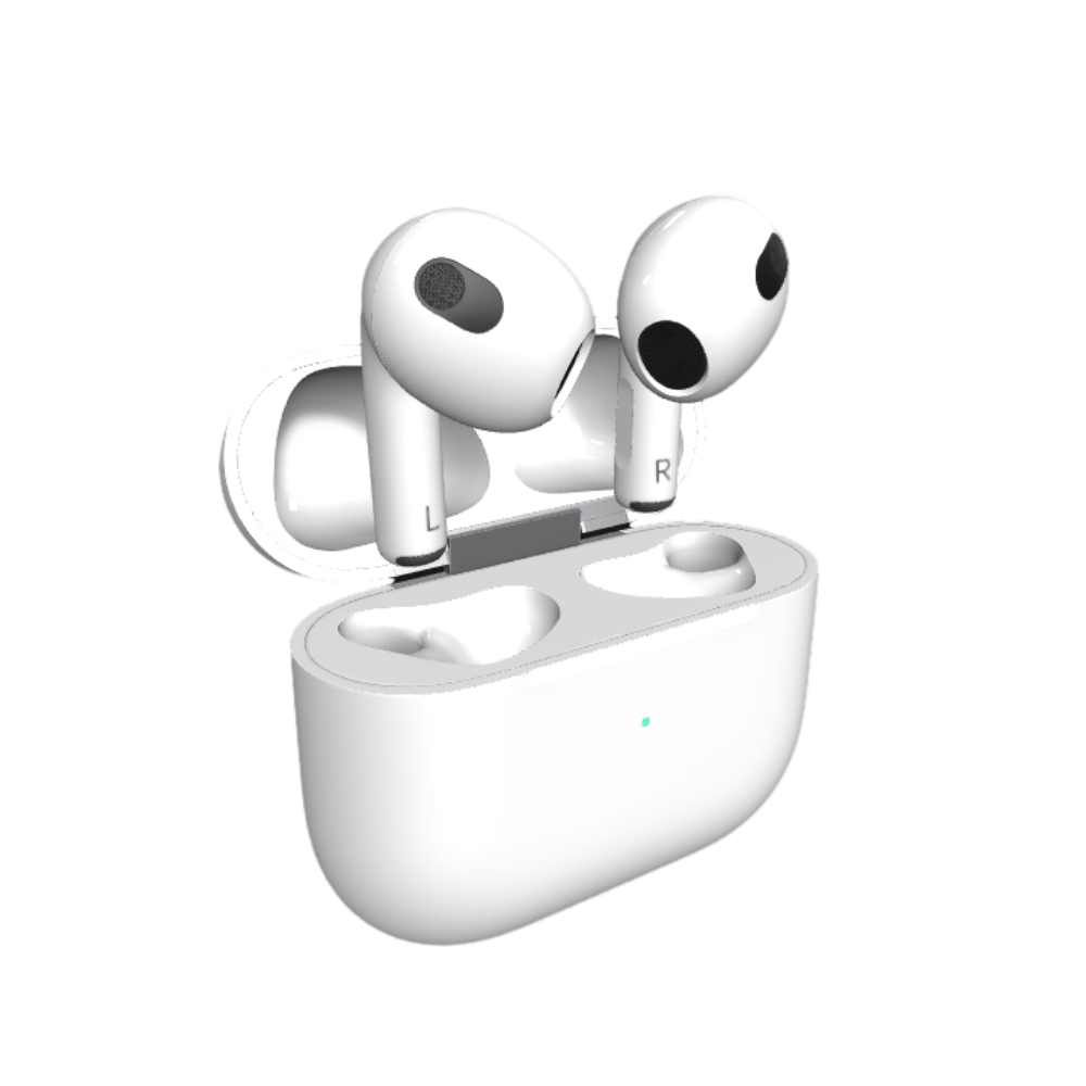 苹果AirPods pro无线蓝牙耳机3D模型