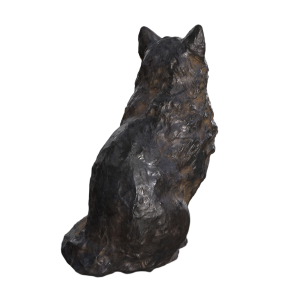 猫石头雕塑AR静态3D模型 | 石像,雕塑,雕像,塑像,古董,艺术品,景观,石头,3D模型,3D打印,3D素材,obj,glTF,fbx,dae,stl,3ds,glb,usdz,3dmax,blender模型,VisionPro,3D建模,3D扫描,3d打印模型