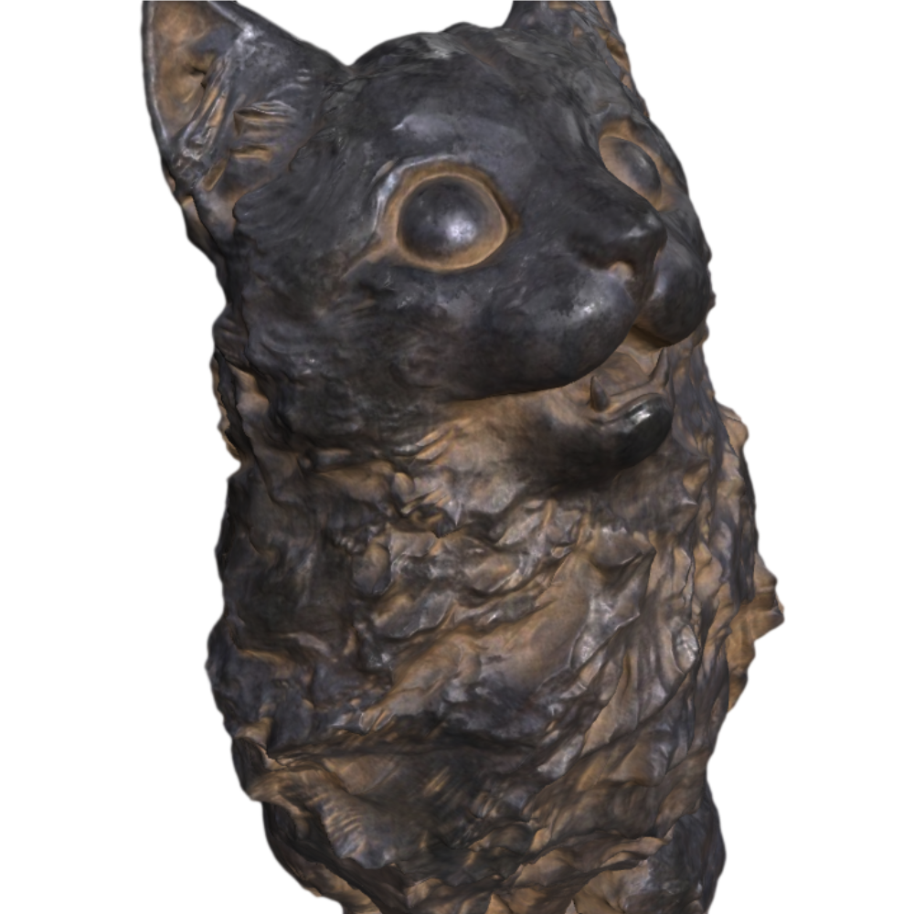 猫石头雕塑AR静态3D模型 | 石像,雕塑,雕像,塑像,古董,艺术品,景观,石头,3D模型,3D打印,3D素材,obj,glTF,fbx,dae,stl,3ds,glb,usdz,3dmax,blender模型,VisionPro,3D建模,3D扫描,3d打印模型