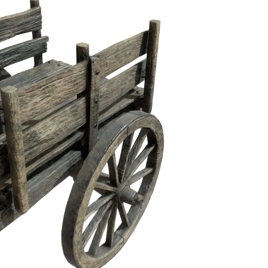 中世纪西方破旧手拉车3D模型 | 手推车,工具车,中世纪,木板车,板车3D模型,牛车,马车,板车,老旧板车,马拉车,3D模型,3D打印,3D素材,obj,glTF,fbx,dae,stl,3ds,glb,usdz,3dmax,blender模型,VisionPro,3D建模,3D扫描,3d打印模型