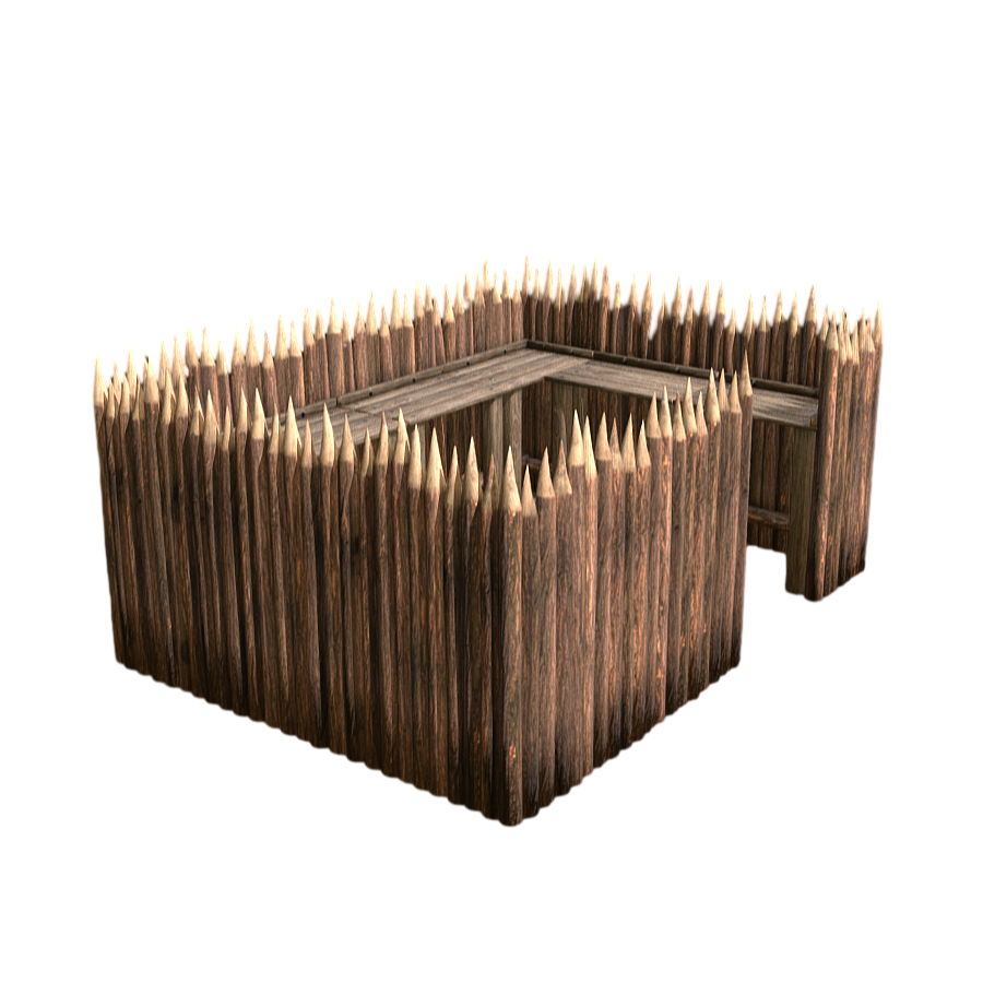 中世纪木头栅栏围墙3D模型 | AR模型,中世纪,木质,栅栏3D模型,栅栏,围墙,木头围墙,围挡,围墙3D模型,3D模型,3D打印,3D素材,obj,glTF,fbx,dae,stl,3ds,glb,usdz,3dmax,blender模型,VisionPro,3D建模,3D扫描,3d打印模型