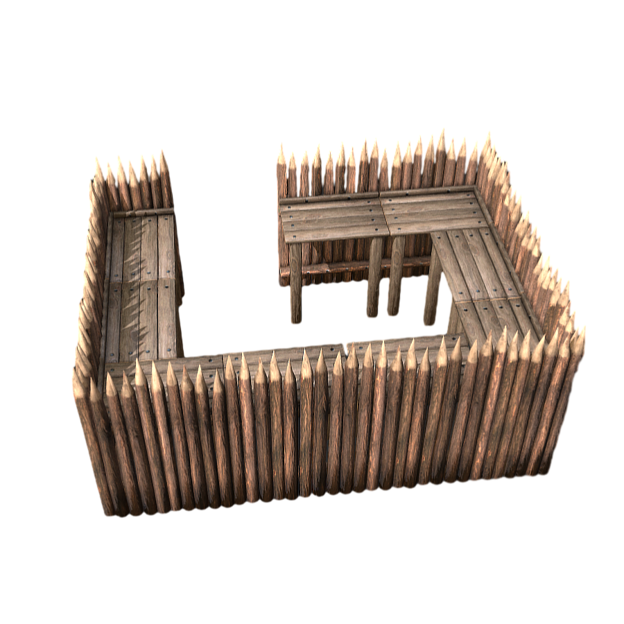 中世纪木头栅栏围墙3D模型 | AR模型,中世纪,木质,栅栏3D模型,栅栏,围墙,木头围墙,围挡,围墙3D模型,3D模型,3D打印,3D素材,obj,glTF,fbx,dae,stl,3ds,glb,usdz,3dmax,blender模型,VisionPro,3D建模,3D扫描,3d打印模型