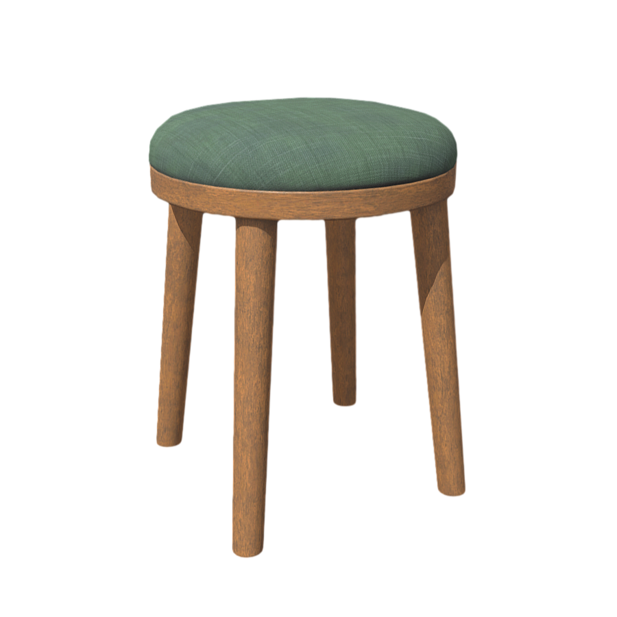 灰绿色现代圆形椅子3D模型 | 家具,AR模型,椅子,实木,简约,宜家,餐椅,现代,凳子3D模型,3D模型,3D打印,3D素材,obj,glTF,fbx,dae,stl,3ds,glb,usdz,3dmax,blender模型,VisionPro,3D建模,3D扫描,3d打印模型