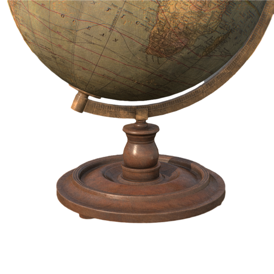 古董老旧地球仪3D模型 | 家具,古董,地球仪,地球仪3D模型,复古地球仪,教学仪器,地图,3D模型,3D打印,3D素材,obj,glTF,fbx,dae,stl,3ds,glb,usdz,3dmax,blender模型,VisionPro,3D建模,3D扫描,3d打印模型