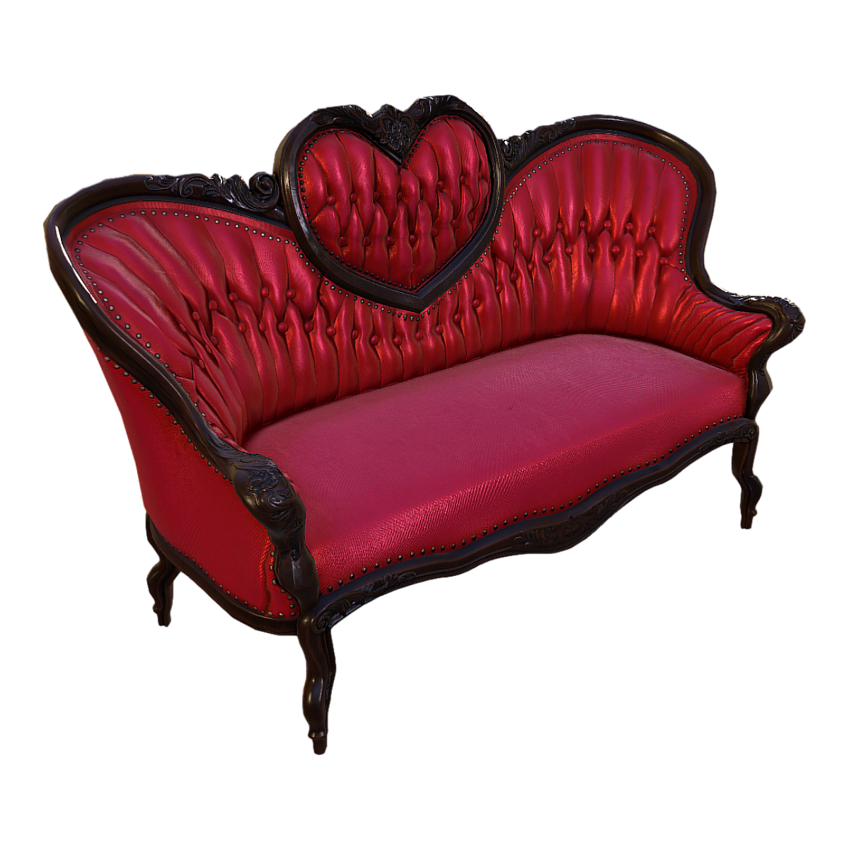 古董维多利亚式家具沙发 | 沙发,AR模型,古董,欧式家具,室内家具,维多利亚沙发,欧式沙发,古典沙发,3D模型,3D打印,3D素材,obj,glTF,fbx,dae,stl,3ds,glb,usdz,3dmax,blender模型,VisionPro,3D建模,3D扫描,3d打印模型