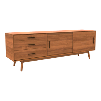 北欧实木电视柜简约现代家具