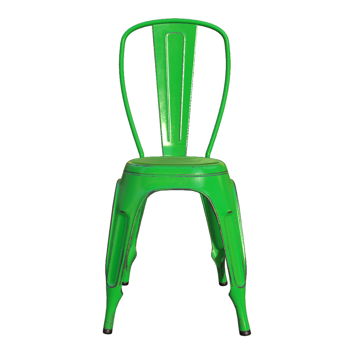 绿色油漆做旧剥落漆铁皮椅仿锈做旧玛莱椅 | 做旧,绿色,铁皮椅,餐厅椅,户外椅子,玛莱椅,仿锈,漆艺,耐用,3D模型,3D打印,3D素材,obj,glTF,fbx,dae,stl,3ds,glb,usdz,3dmax,blender模型,VisionPro,3D建模,3D扫描,3d打印模型