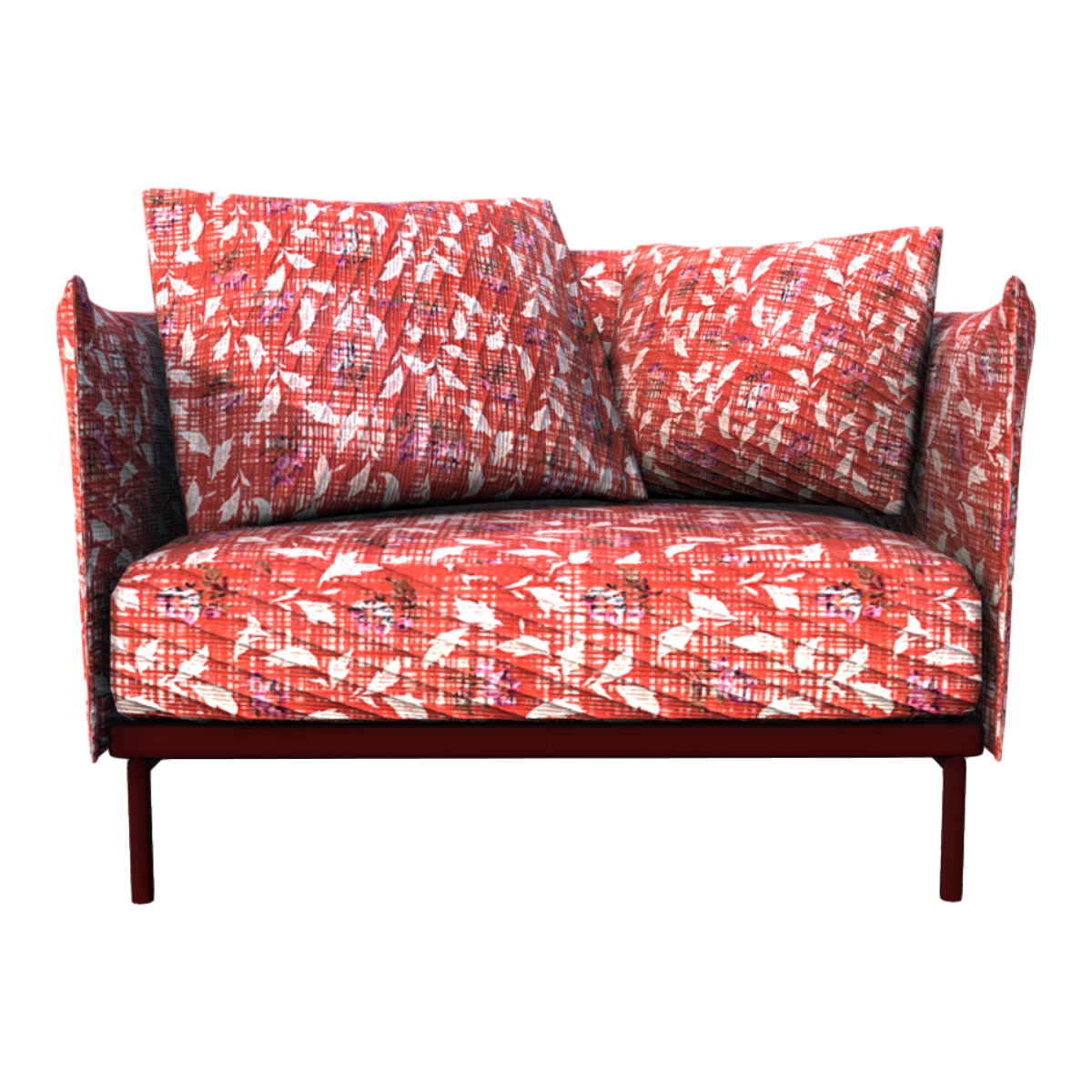 红色喜庆碎花单人沙发椅 | 沙发椅,单人沙发,扶手椅,布艺,喜庆,布艺沙发,铁艺沙发,花布,碎花布,红色沙发,3D模型,3D打印,3D素材,obj,glTF,fbx,dae,stl,3ds,glb,usdz,3dmax,blender模型,VisionPro,3D建模,3D扫描,3d打印模型