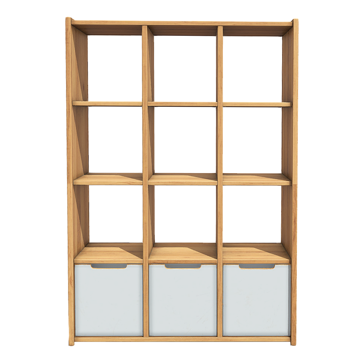 书架简易收纳格子置物架储物展示柜 | 置物架,收纳架,书架,储物柜,格子柜,展示柜,博古架,实木收纳架,收纳格子,实木落地柜,3D模型,3D打印,3D素材,obj,glTF,fbx,dae,stl,3ds,glb,usdz,3dmax,blender模型,VisionPro,3D建模,3D扫描,3d打印模型