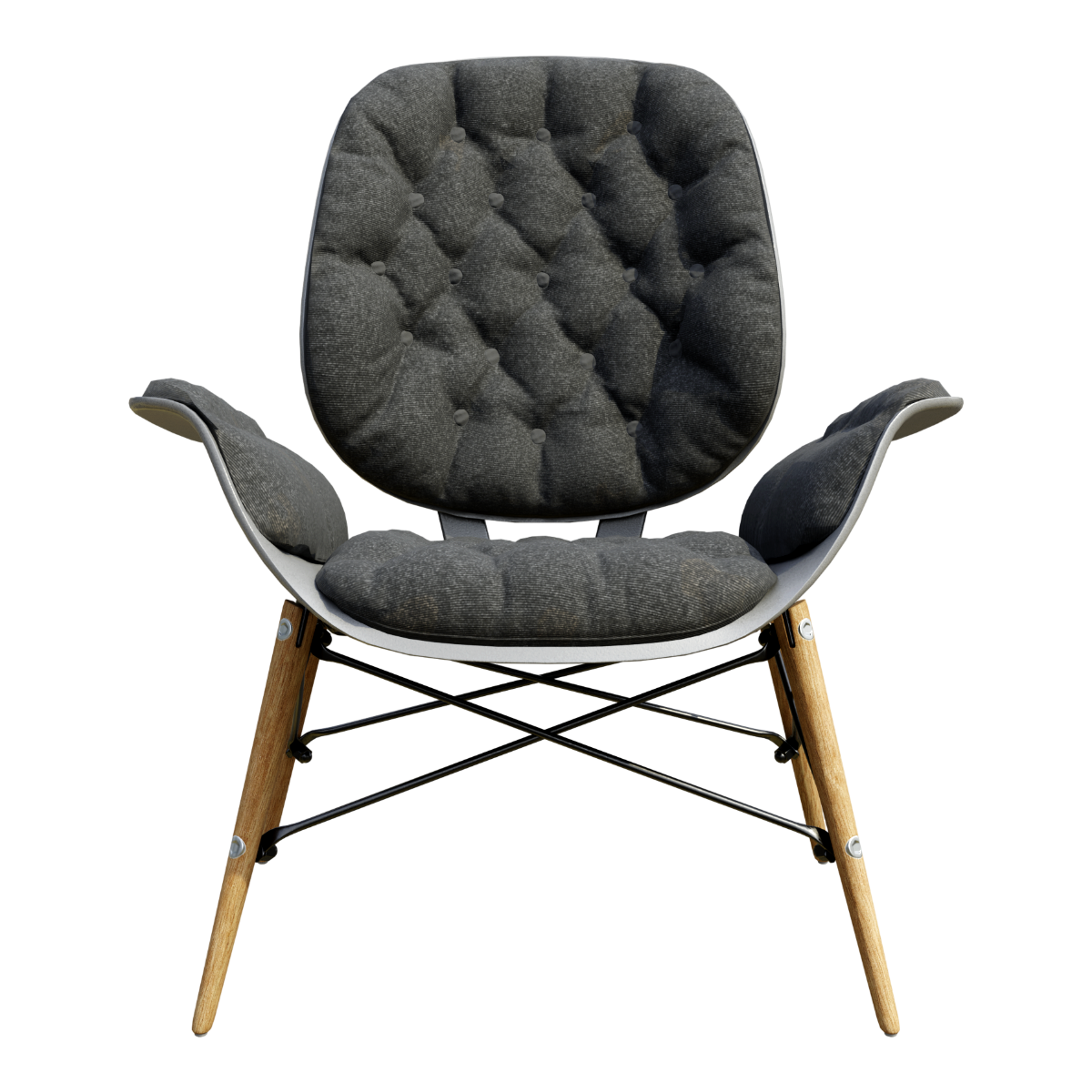 现代休闲加大扶手拉扣靠背椅 | 椅子,单人椅,靠背椅,现代,扶手椅,木艺,科技布,拉扣,软包椅子,布艺单人椅,3D模型,3D打印,3D素材,obj,glTF,fbx,dae,stl,3ds,glb,usdz,3dmax,blender模型,VisionPro,3D建模,3D扫描,3d打印模型