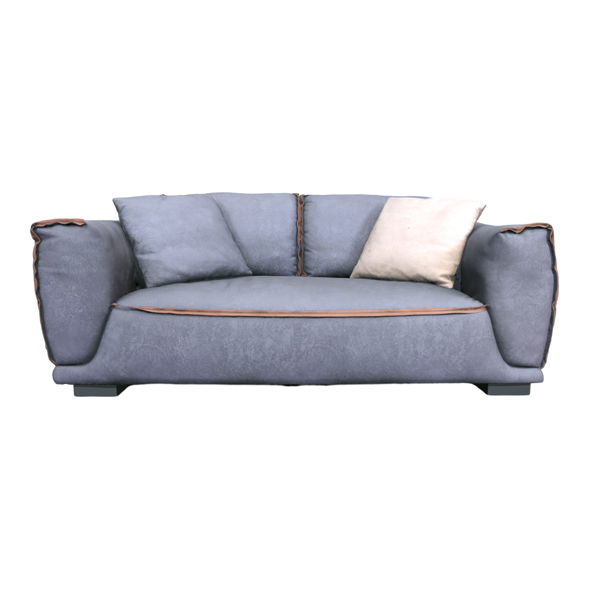 布沙发客厅小户型直排现代简约布艺沙发 | 双人沙发,布艺沙发,小型沙发,小户型,软包沙发,扶手沙发,迷你沙发,全包沙发,浅蓝,3D模型,3D打印,3D素材,obj,glTF,fbx,dae,stl,3ds,glb,usdz,3dmax,blender模型,VisionPro,3D建模,3D扫描,3d打印模型