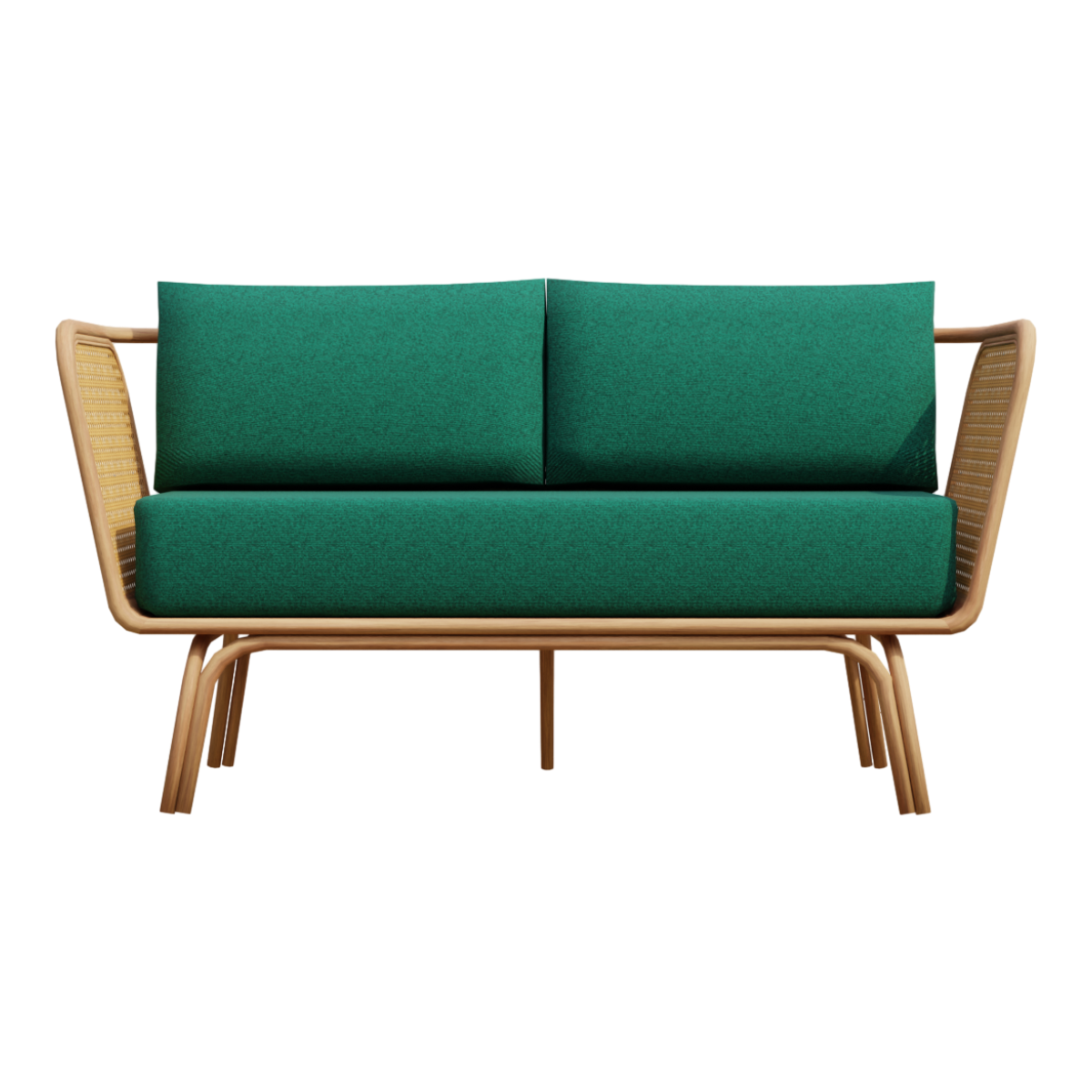 藤沙发庭院阳台创意藤背绿色软包双人竹编沙发 | ins风,北欧,双人沙发,绿色,藤编沙发,休闲沙发,田园风,软包沙发,竹编沙发,阳台创意沙发,3D模型,3D打印,3D素材,obj,glTF,fbx,dae,stl,3ds,glb,usdz,3dmax,blender模型,VisionPro,3D建模,3D扫描,3d打印模型