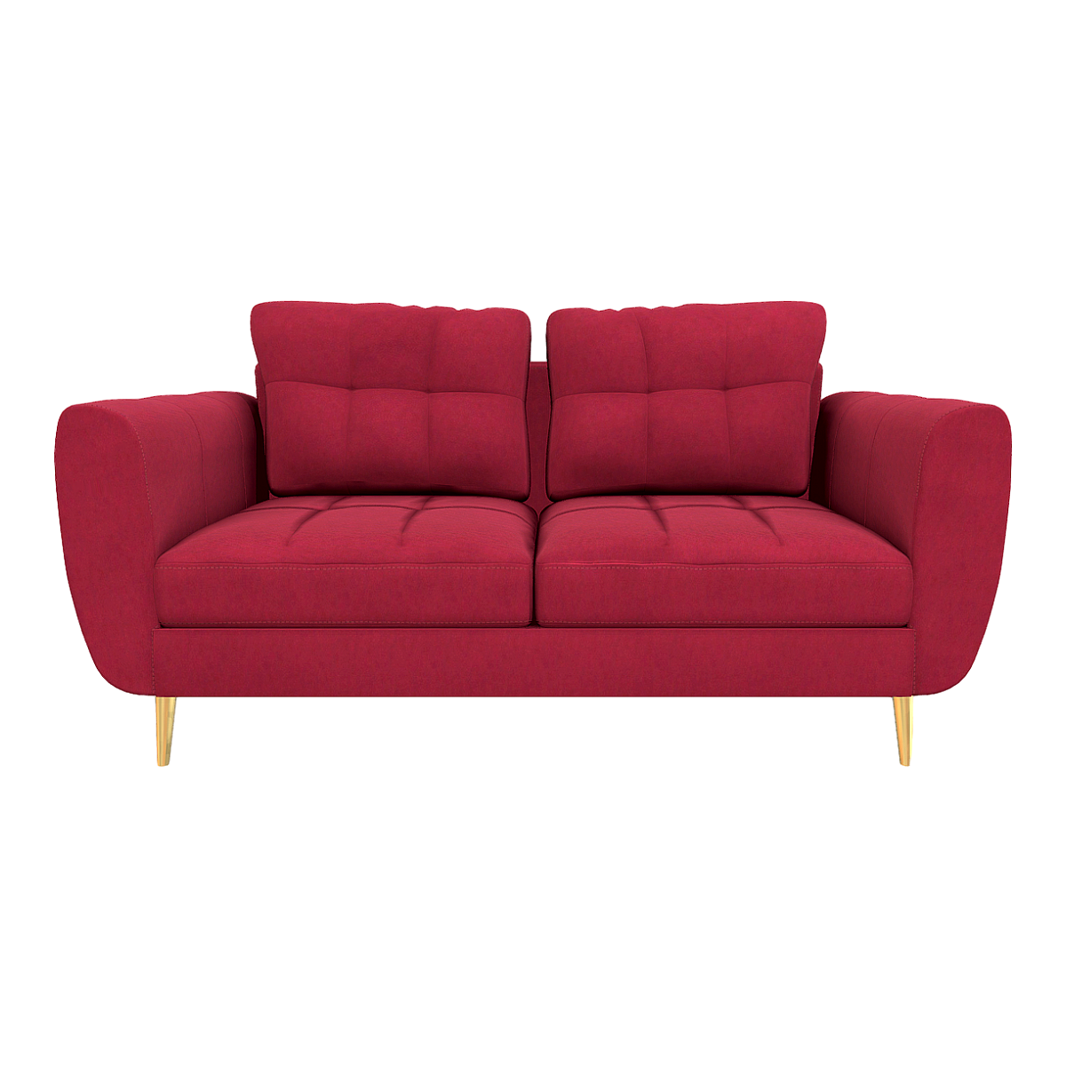 红色棉麻卧室豆腐块双人布艺沙发 | 红色,懒人沙发,布艺沙发,网红沙发,客厅沙发,休闲沙发,软包沙发,豆腐块沙发,会所沙发,红色沙发,3D模型,3D打印,3D素材,obj,glTF,fbx,dae,stl,3ds,glb,usdz,3dmax,blender模型,VisionPro,3D建模,3D扫描,3d打印模型