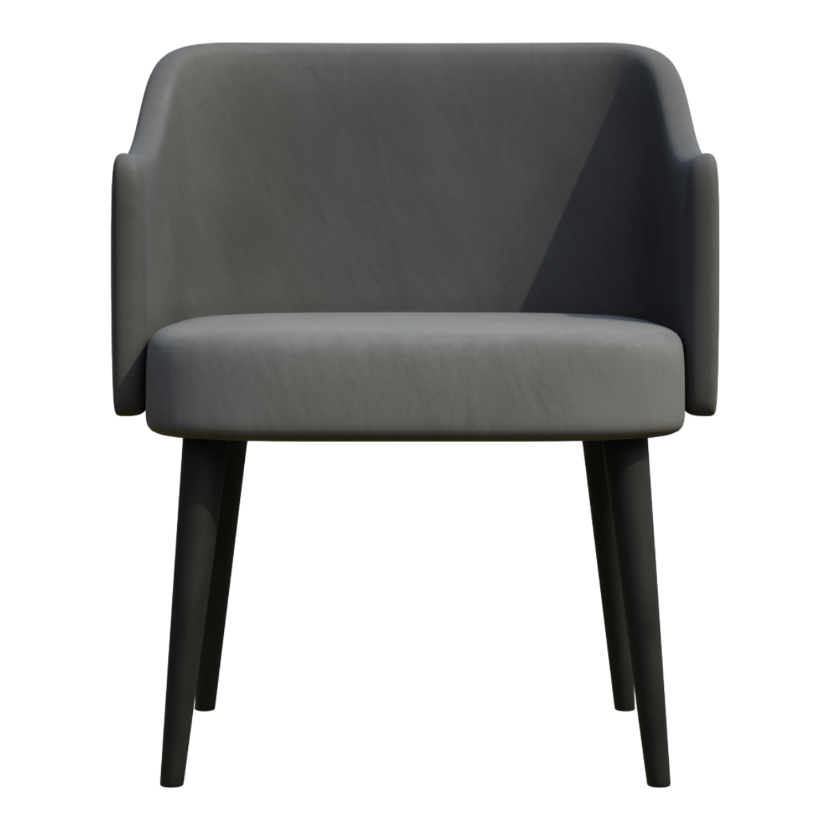 北欧简约单人餐椅布艺扶手餐厅椅书房椅 | 单人椅,简约,北欧,扶手椅,书房椅,围椅,深灰色,餐厅餐椅,扶手餐椅,布艺扶手餐椅,3D模型,3D打印,3D素材,obj,glTF,fbx,dae,stl,3ds,glb,usdz,3dmax,blender模型,VisionPro,3D建模,3D扫描,3d打印模型