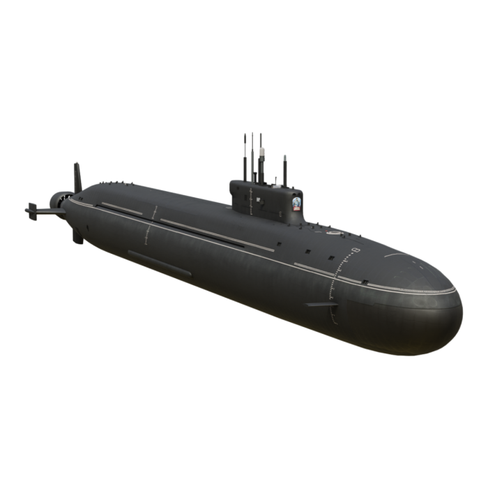 北风之神955a型战略核潜艇 3d模型_3d打印_3d图下载_3d建模_obj,fbx