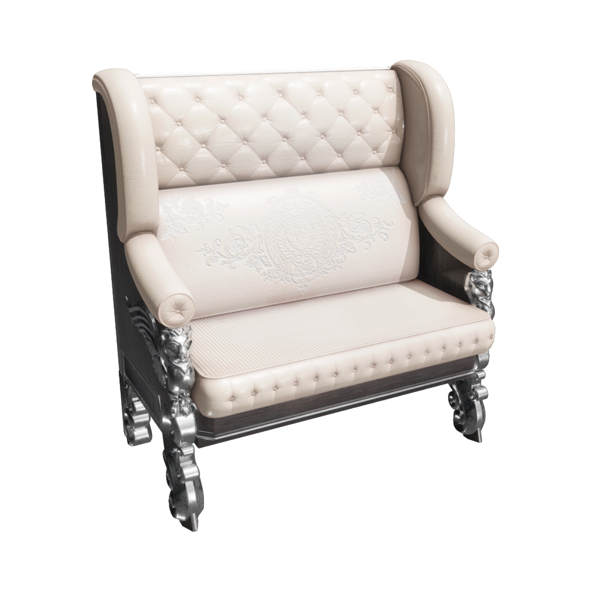 霸气双狮头豪华沙发 | 沙发,家具,AR模型,真皮沙发,现代,,沙发3D模型,室内家具,现代沙发,宜家,懒人沙发\,3D模型,3D打印,3D素材,obj,glTF,fbx,dae,stl,3ds,glb,usdz,3dmax,blender模型,VisionPro,3D建模,3D扫描,3d打印模型