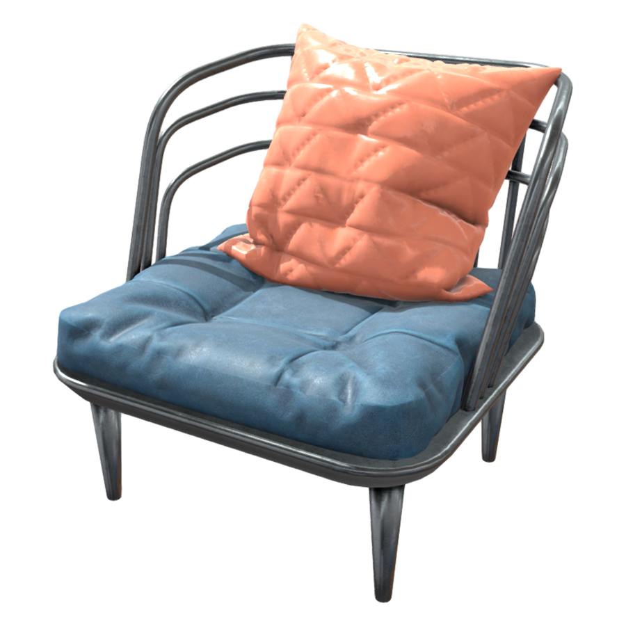 撞色靠背椅3D模型 | 家具,沙发椅,椅子,靠背椅,椅子3D模型,客厅,家具3D模型,皮质,3D模型,3D打印,3D素材,obj,glTF,fbx,dae,stl,3ds,glb,usdz,3dmax,blender模型,VisionPro,3D建模,3D扫描,3d打印模型