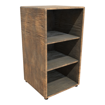 实木储物柜3D模型