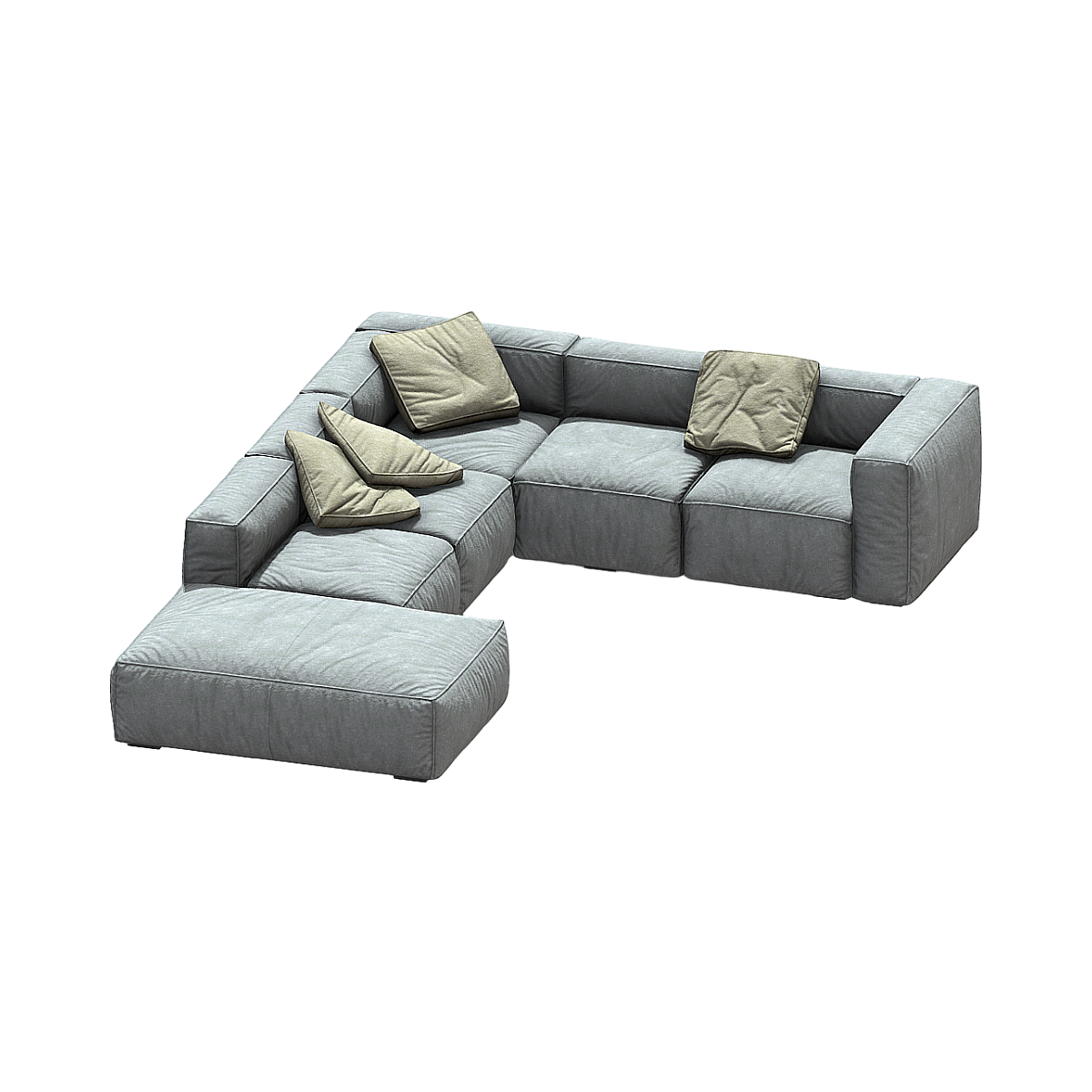 极简休闲布艺转角沙发3D模型 | 家具,北欧风,宜家,休闲,客厅,沙发3D模型,极简,转角沙发,多人位沙发,3D模型,3D打印,3D素材,obj,glTF,fbx,dae,stl,3ds,glb,usdz,3dmax,blender模型,VisionPro,3D建模,3D扫描,3d打印模型