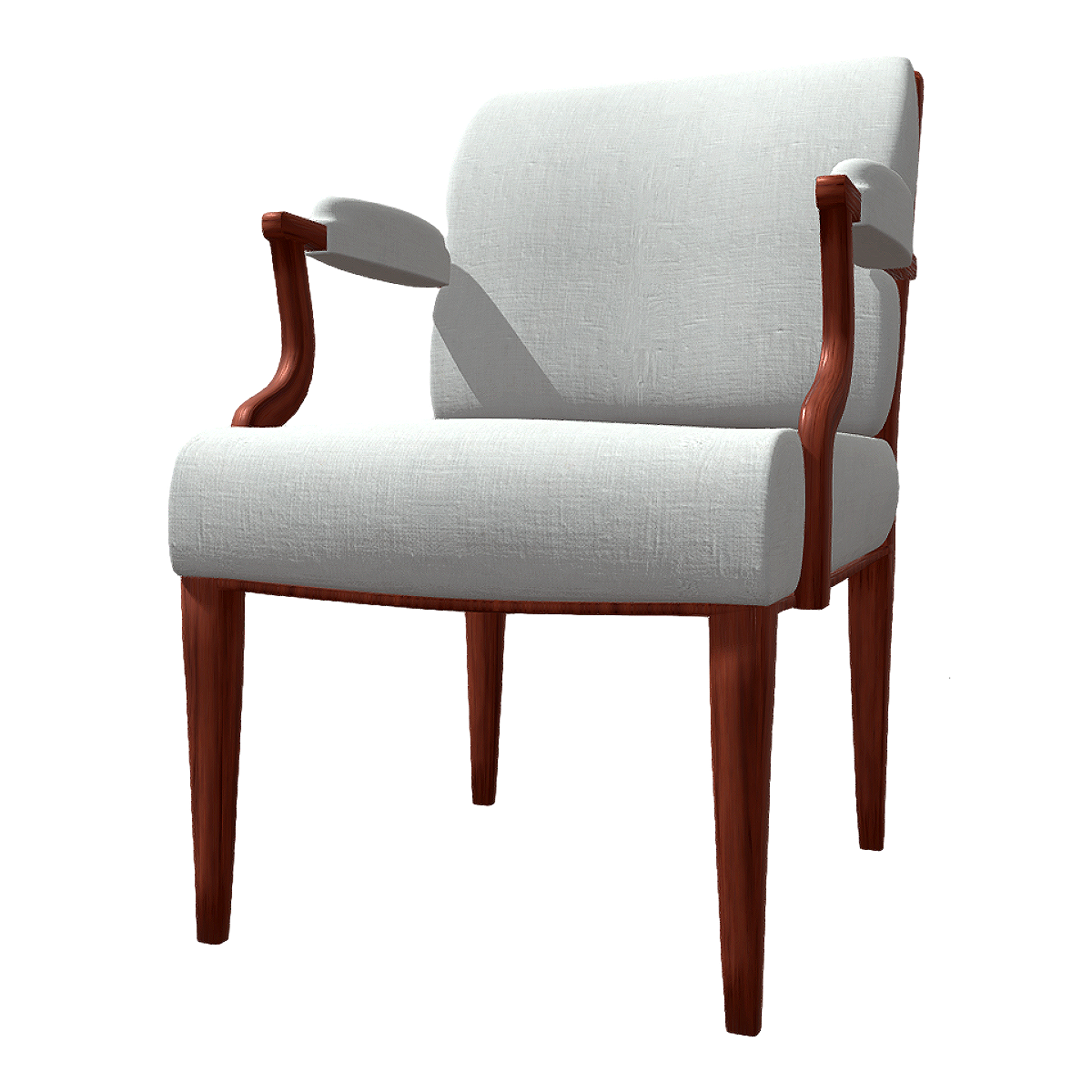 新中式实木布艺单人靠背沙发椅 | 单人沙发,实木,新中式,靠背椅,扶手椅,客厅,布艺沙发,高脚沙发椅,3D模型,3D打印,3D素材,obj,glTF,fbx,dae,stl,3ds,glb,usdz,3dmax,blender模型,VisionPro,3D建模,3D扫描,3d打印模型