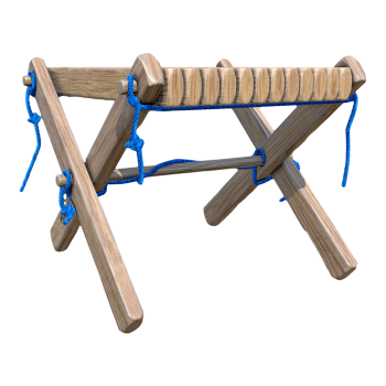 户外实木可折叠小板凳